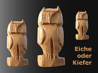 Holzfiguren, Kraniche,Gartengarnituren,Fische,Eulen von Siegfried Kümmel